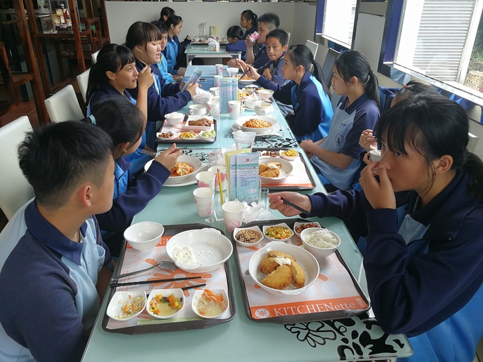 賽後午餐情形